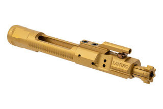 Lantac's Enhanced AR-15 bolt carrier group with TiN coating features a shrouded forward porting that allows the system to run a smoother energy pulse.